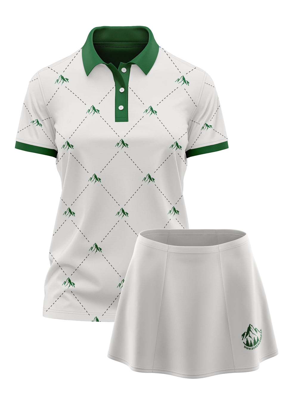 Polo + Skirt - style 0001